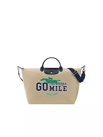 LONGCHAMP | Le Pliage Weekender Small, Beige | 